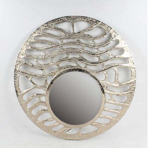 Miroir mural d'accent moderne ovale de luxe avec couleur personnalisable et design écologique pour la décoration de la maison et de la salle de bain, décoration de mariage - Product Image 5