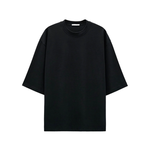 T-shirt surdimensionné uni de qualité supérieure avec impression de logo personnalisé respirant 100% coton Excellence t-shirts surdimensionnés - Product Image 4