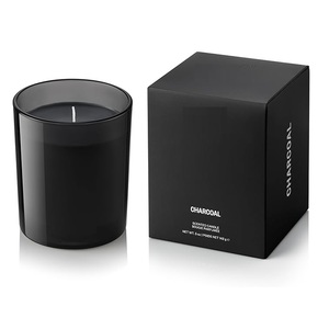 Vela de aromaterapia perfumada de carbón hecha a mano para el hogar y la Oficina para la decoración navideña, suministro a granel para el Día del Padre con tarro trasero - Product Image 1