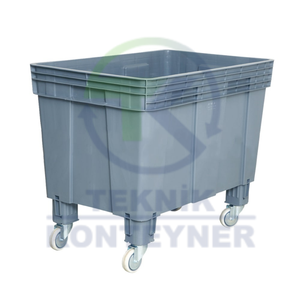 Hot <b>Sales</b> High Quality Luxury Profesional Wheeled Plastic Case <b>Box</b> Color Grey Best Product - Product Image 3