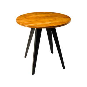 Mesa de comedor de madera de mango macizo de estilo europeo con diseño moderno para el hogar, oficina, dormitorio, restaurante, uso en gimnasio - Product Image 1
