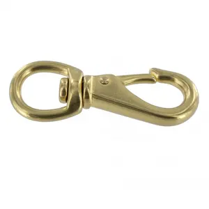 Wholesale Hardware Metal Zinc Alloy Swivel Lobster Clasps Clips Snap Hook For Dog Collar