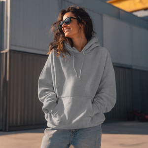Sudadera con Capucha OEM para Mujer, Sudadera de Forro Polar de 500 GSM, Sudadera de Forro Polar Grueso para Invierno, Sudadera con Capucha para Mujer - Product Image 4