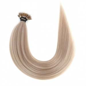 ผมต่อแบบเส้นตรง Remy Human Hair Weft Extensions # 17/1001 สีเบจเย็นผสมสีบลอนด์มุก - Product Image 1