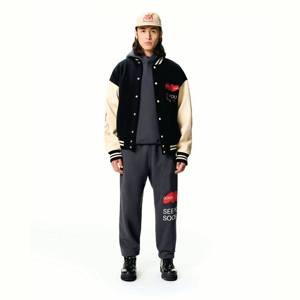 Diseño de fábrica al por mayor manga larga en blanco mujer chaqueta de béisbol Sport Wear Varsity Jacket - Product Image 3