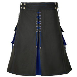 กระโปรงกilt สก็อตแบบดั้งเดิมสำหรับผู้ชาย คุณภาพสูง สไตล์ล่าสุดปี 2025 พร้อมอุปกรณ์เสริมสำหรับเครื่องดนตรี - Product Image 2