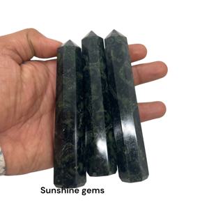 Vente en gros pierre naturelle Agate polie d'obélisque en cristal de jaspe Kambaba pour l'équilibre énergétique et la décoration intérieure de style amoureux - Product Image 3