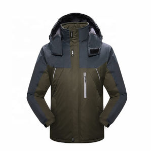 Chaqueta de Invierno Unisex para Exteriores, Transpirable, Impermeable, Cálida, Resistente al Desgaste, con Cuello Alto, de Lona, al Mejor Precio - Product Image 3