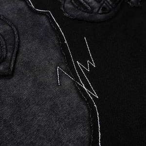 Kivotech Classic Premium Quality 100% Sudadera con capucha desgastada de algodón para hombres High Street Pullover para la temporada de otoño - Product Image 5