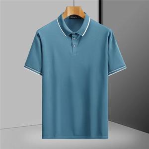 POLO T-shirt Personnalisation gratuite Impression Logo Image Conception vêtements de travail T-shirt Uniforme Culturel Chemise Entreprise Travail Costume Unisexe - Product Image 3