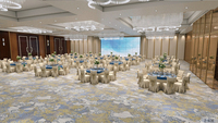 Usine de tapis chinois prix bas machine tissée de haute qualité mur à mur hôtel casino ignifuge anti-dérapant Akminster tapis