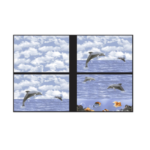 2022 Wall Decor Fancy Art Dolphin Design Bathroom 3d Wall <b>Ceiling</b> Porcelain Ceramic <b>Tiles</b> Quality Bathroom Wall Digital <b>Tiles</b> ceramic <b>tiles</b> for wall - Product Image 2