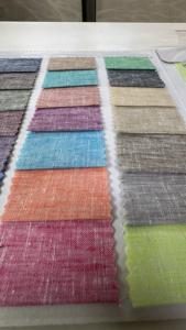 Tela de mezcla de lino para creaciones versátiles con estilo durante todo el año para ropa ligera decoración del hogar y niños/niñas - Product Image 3