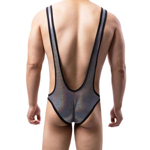 Combinaisons pour hommes personnalisées, combinaison sans dos, sous-vêtements sexy, justaucorps, costume, vêtements de nuit, <span class=keywords><strong>string</strong></span> - Product Image 3