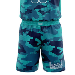 Uniforme de basket-ball personnalisé pour hommes avec conception respirante Ensembles bas quantité minimale de commande dernier logo imprimé - Product Image 5