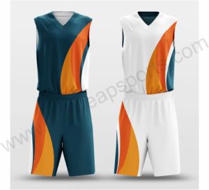 ชุดเครื่องแบบบาสเก็ตบอลชุดกีฬาบาสเก็ตบอลพิมพ์ลายโลโก้ตามสั่ง - Product Image 2