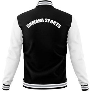 Diseña tu propia chaqueta universitaria de satén personalizada/chaqueta Bomber de satén por sublimación de Pakistán con logotipo personalizado - Product Image 3