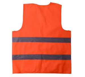 Gilet de sécurité en polyester réfléchissant à haute visibilité pour vêtements de travail améliorés - Product Image 2