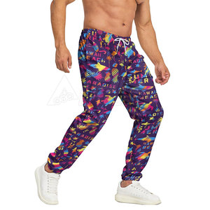 Meilleure vente de pantalons de survêtement en coton de qualité supérieure décontracté couleur unie léger haute technologie toile mi technique teint uni OEM - Product Image 3