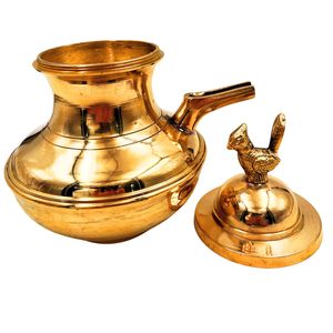 Cuillère à cornichon polyvalente en métal doré de concepteur en relief de 400 ml du meilleur fabricant pour la maison, l'hôtel et le restaurant - Product Image 3
