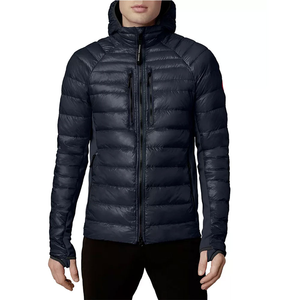 Chaqueta acolchada de estilo burbuja de calle alta para hombre personalizada al por mayor ropa informal de invierno y verano con cremallera frontal tela de lona de alta calidad - Product Image 2
