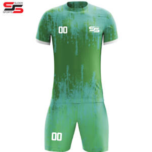 Conjunto de camiseta de ropa de fútbol de secado rápido, uniforme de fútbol personalizado de alta calidad, uniformes de fútbol de club, kit de fútbol de manga corta - Product Image 3