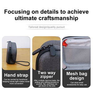 Sac de rangement Hohem iSteady V3, boîte de protection pour stabilisateur, sac anti-chute pour gimbal, boîte de rangement portable pour gimbal, en PU résistant à l'abrasion - Product Image 5