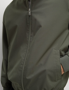 Blouson aviateur d'hiver de haute qualité pour hommes en toile imperméable aux couleurs personnalisées et au logo Style Streetwear Service OEM - Product Image 5