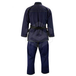 Logotipo personalizado de alta calidad Jiu Jitsu Gi Uniforme Mejor diseño Material sólido Desgaste de artes marciales - Product Image 3