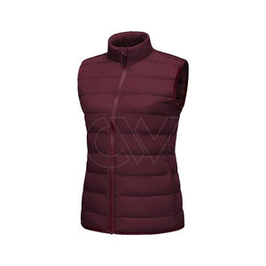 Personalizado de moda acolchado Puffer cálido y elegante de invierno Puffer chalecos de las mujeres - Product Image 1