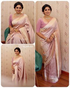 Venta caliente Banarasi Soft Silk Saree Nupcial Wedding Festival Wear de proveedor indio Precio al por mayor Último diseño - Product Image 2