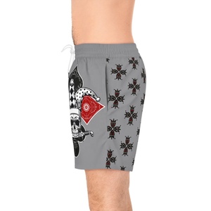 Short de fitness d'été décontracté pour homme Short de baseball de sport à coupe ample avec taille élastique Taille XS en polyester - Product Image 6
