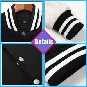 แจ็กเก็ตสำหรับผู้ชายแจ็คเก็ตทีมโรงเรียนสำหรับผู้ชายแจ็คเก็ตทนทานสไตล์ที่ดีที่สุด - Product Image 4