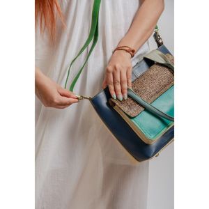 Bolsos de mano para mujer, bolso de mano de cuero genuino de gran tamaño, bolso de mano de color personalizado de alta calidad, bolso de hombro de lujo hecho en La India - Product Image 3