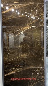 Carrelage en porcelaine poli brillant moderne 600x1200mm, finition brillante, ACCENTS, antibactérien, antidérapant, pour la décoration de sols domestiques, fonction brique réfractaire - Product Image 3