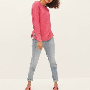 High Quality <b>Women's</b> Customized Casual Sweatshirts Pullover Comfortable Eco-Friendly Light <b>Weight</b> Knitted Sweatshirts <b>For</b> <b>Women</b> - Product Image 4