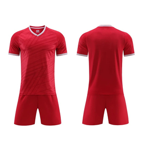 Fournisseur d'usine d'uniformes de futsal personnalisés OEM ODM par sublimation, faible MOQ, respirant, séchage rapide, polyester/coton, livraison mondiale - Product Image 4