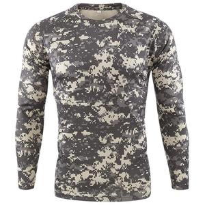 UPF 50+ Men's Hunting Shirts with <b>Long</b> <b>Sleeve</b> Camo Fishing Hoodie Camouflage Hunting Shirt Sublimation soccer jersey <b>Low</b> MOQ OEM - Product Image 2