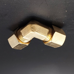 Áp lực cao Nén Công Đoàn đồng thau bspt khuỷu tay phụ kiện đường ống mạ xử lý bề mặt cường độ cao cho tối đa khác nhau - Product Image 5