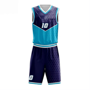 Uniformes de Baloncesto de Alta Calidad al por Mayor, Ropa de Baloncesto Unisex Personalizada, Último Diseño, Tela Cómoda - Product Image 3