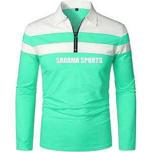 Nouveau gros couleur unie hommes polo revers marque à la mode à manches courtes hommes décontracté polyvalent Slim Fit haut - Product Image 1