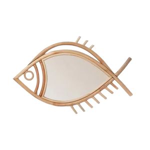 Custom Design Decorative Wall <b>Flower</b> Full-Length <b>Mirror</b> Bamboo Home Decoration for Interior Design for Vietnam - Product Image 5