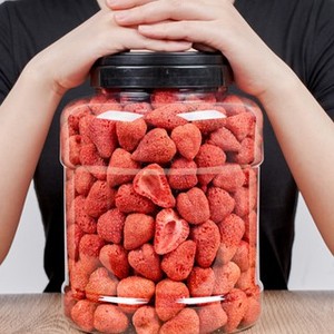 Producto de fresa, fruta seca, proceso FD, 5% de humedad, fresa liofilizada, Delicioso aperitivo, dulzura natural, sabor a fruta seca - Product Image 3