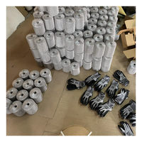 Ensemble de 8 protections de gouttière, protège-gouttière de 2 à 4 pouces, crépine de débris de feuilles en aluminium réglable