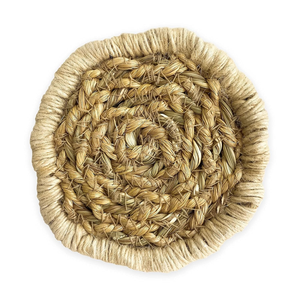 Dessous de verre en jonc de mer Vaisselle Ustensiles de cuisine Écologiquement et sans danger pour la santé Produits vietnamiens en gros. - Product Image 2