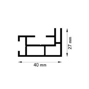Profili di telaio di tensione 27 mm - Product Image 2
