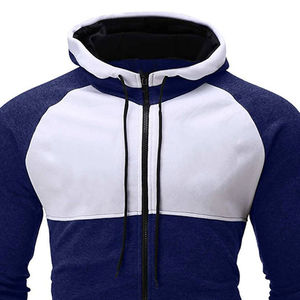 ชุดวอร์ม2ชิ้นสำหรับออกกำลังกายของผู้ชายดีไซน์ใหม่มีฮู้ดสำหรับกีฬากลางแจ้งฤดูหนาว - Product Image 6