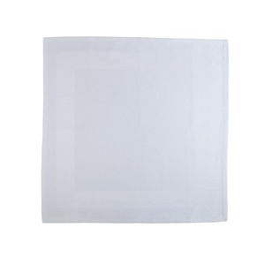 100% ensemble de serviettes en satin de coton à séchage rapide serviette en lin solide blanc tissé pour la maison hôtels restaurants utilisation durable de la cuisine - Product Image 1