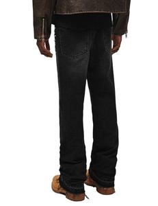 Experience The Perfect Glamour Of High End Fashion With Intricate Stone <b>Work</b> On Our Exclusive Rhinestone Denim Pent - Product Image 3