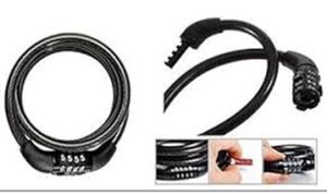 Candado para Bicicleta de 2 Pies, Protección Antirrobo, Candado de Alta Calidad para Bicicleta con Número, Listo para Enviar - Product Image 4